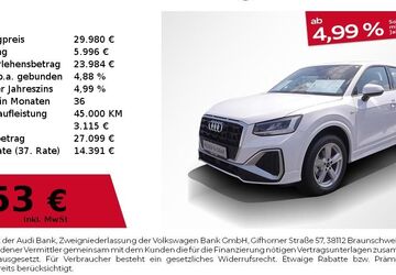 Audi Q2 4.900 km 27.980 &euro; Fürth 90763