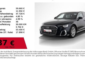 Audi A8 31.650 km 59.660 &euro; Nürnberg 90441