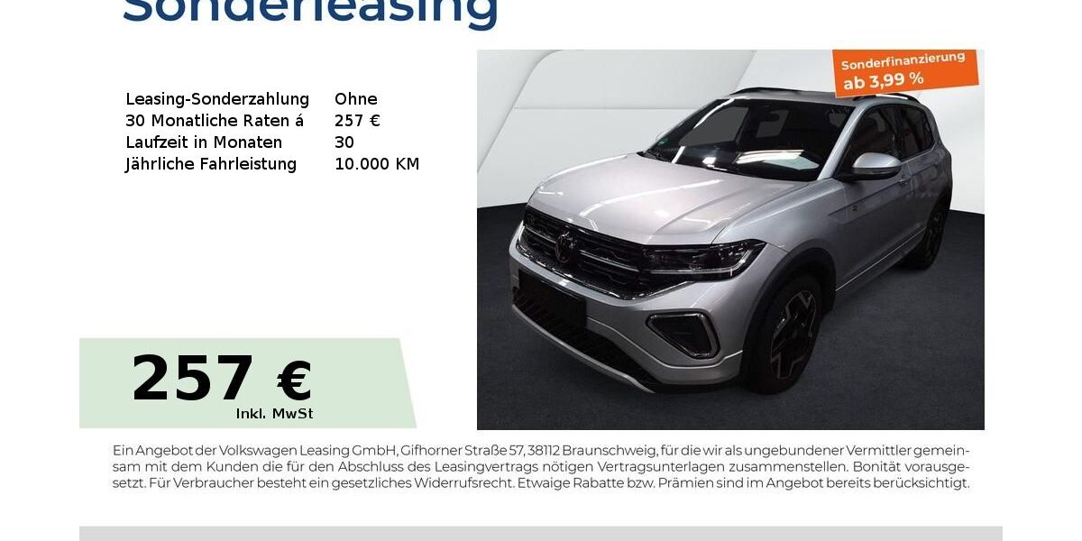 VW T-Cross 25.335 km 26.660 &euro; Fürth 90763