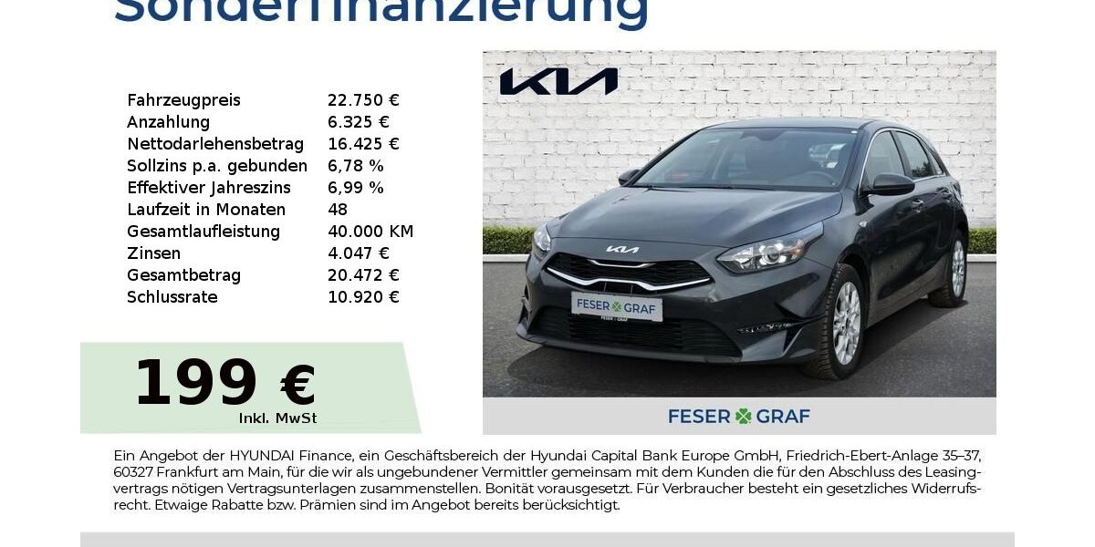 Kia ceed / Ceed 7.440 km 22.750 &euro; Roth 91154