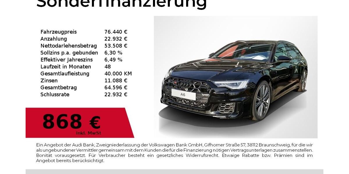 Audi S6 4.990 km 71.880 &euro; Nürnberg 90411