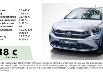 VW Taigo 22.650 km 22.940 &euro; Nürnberg 90431