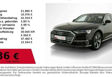 Audi A8 39.999 km 51.880 &euro; Nürnberg 90441
