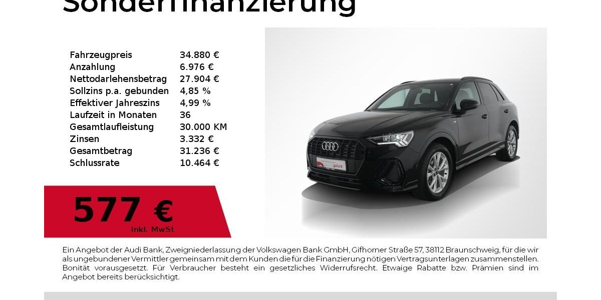 Audi Q3 21.876 km 34.880 &euro; Nürnberg 90441