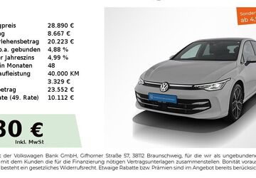 VW Golf 20.450 km 28.220 &euro; Nürnberg 90441