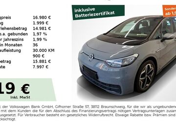 VW ID.3 50.941 km 16.980 &euro; Fürth 90763