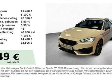 Cupra Leon 45.100 km 25.450 &euro; Schwabach 91126