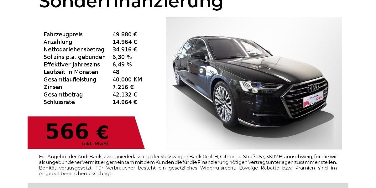 Audi A8 110.200 km 46.980 &euro; Nürnberg 90411