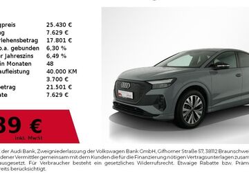 Audi Q4 e-tron 48.700 km 25.430 &euro; Nürnberg 90411