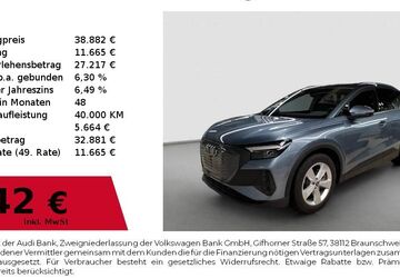 Audi Q4 9.600 km 38.882 &euro; Nürnberg 90411