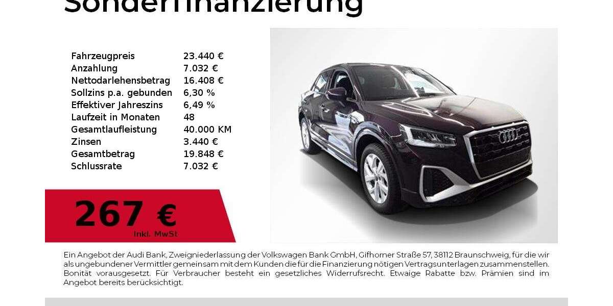 Audi Q2 21.700 km 23.440 &euro; Nürnberg 90411