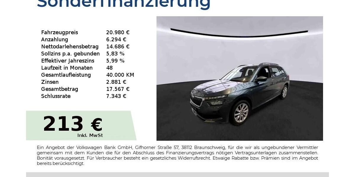 Skoda Kamiq 43.750 km 20.980 &euro; Nürnberg 90431