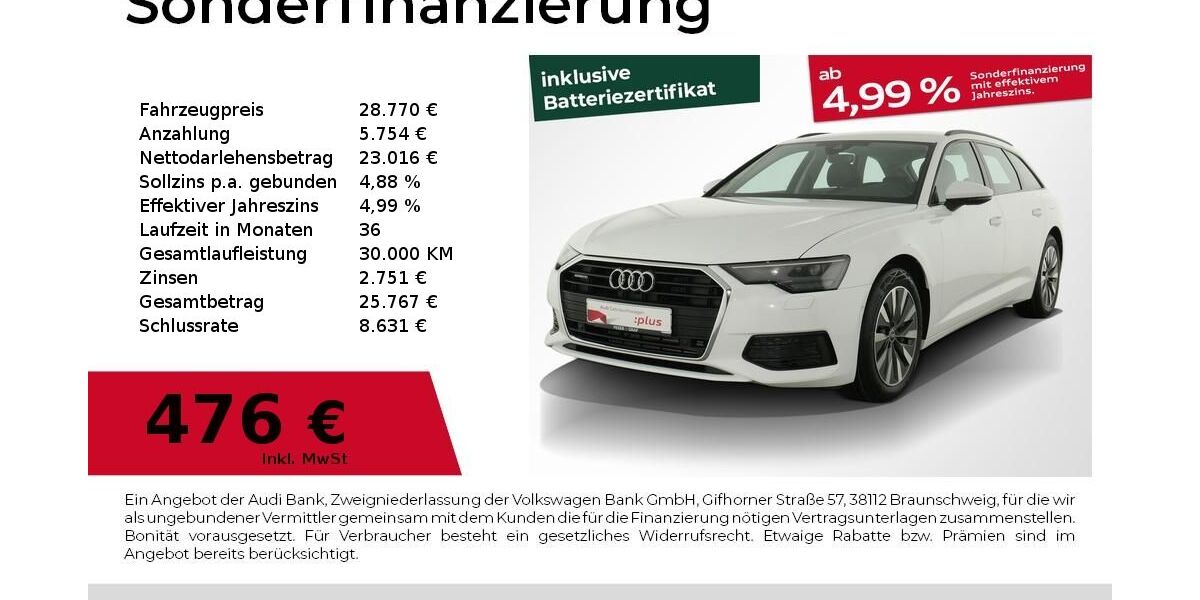 Audi A6 112.200 km 28.330 &euro; Nürnberg 90441