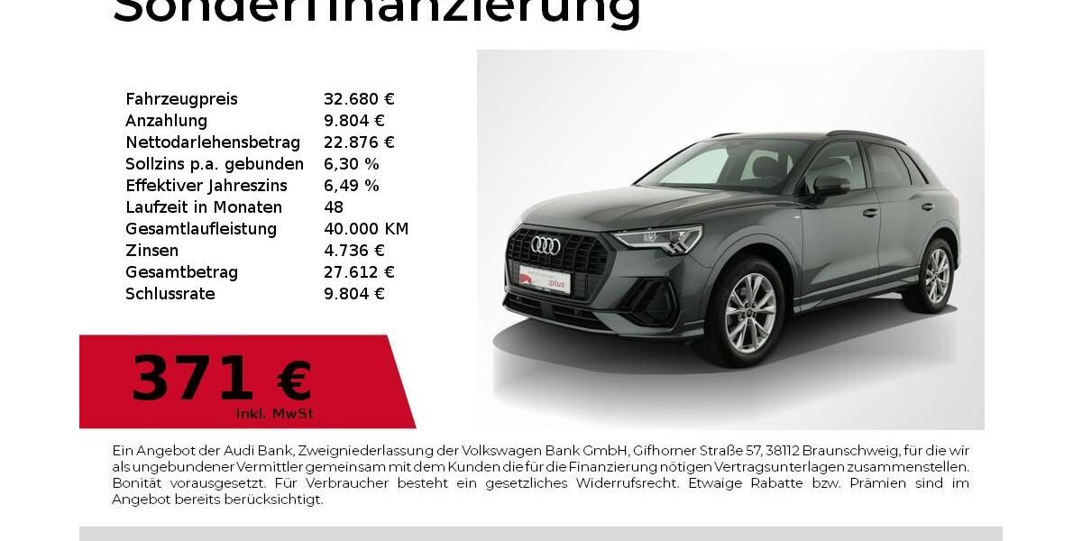 Audi Q3 24.600 km 32.680 &euro; Nürnberg 90411