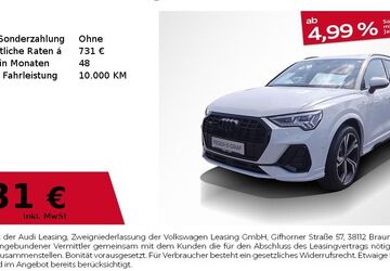 Audi Q3 6.500 km 58.980 &euro; Fürth 90763