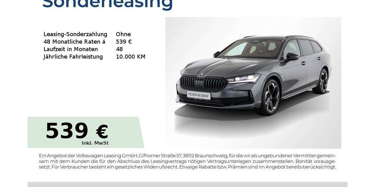 Skoda Superb 19.900 km 52.450 &euro; Nürnberg 90441