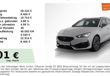 Cupra Leon 31.850 km 28.220 &euro; Nürnberg 90441