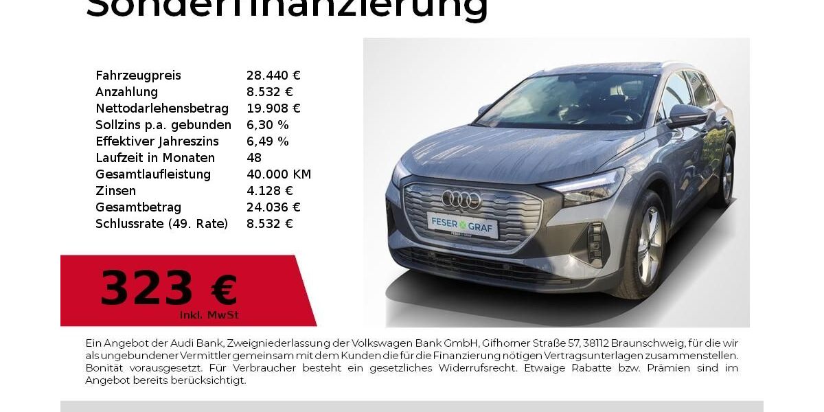 Audi Q4 e-tron 76.800 km 26.780 &euro; Nürnberg 90411