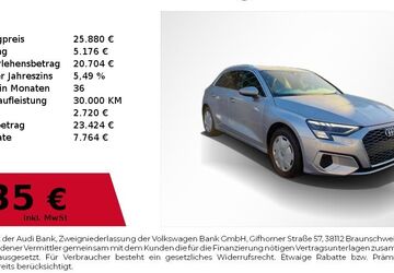 Audi A3 28.869 km 25.880 &euro; Nürnberg 90441
