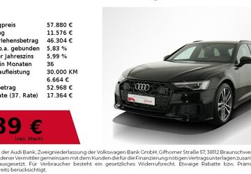 Audi A6 9.525 km 51.880 &euro; Nürnberg 90441