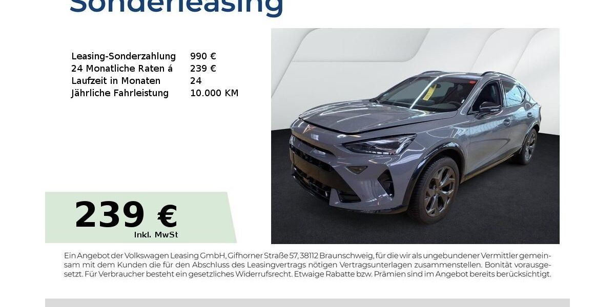 Cupra Formentor 29.700 km 33.950 &euro; Roth 91154