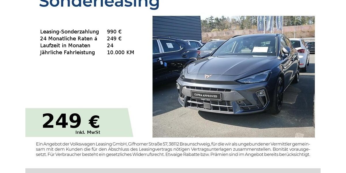 Cupra Leon 23.390 km 32.450 &euro; Lauf an der Pegnitz 91207