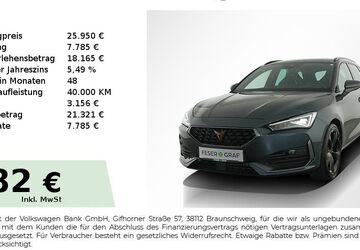 Cupra Leon 46.450 km 25.440 &euro; Nürnberg 90441