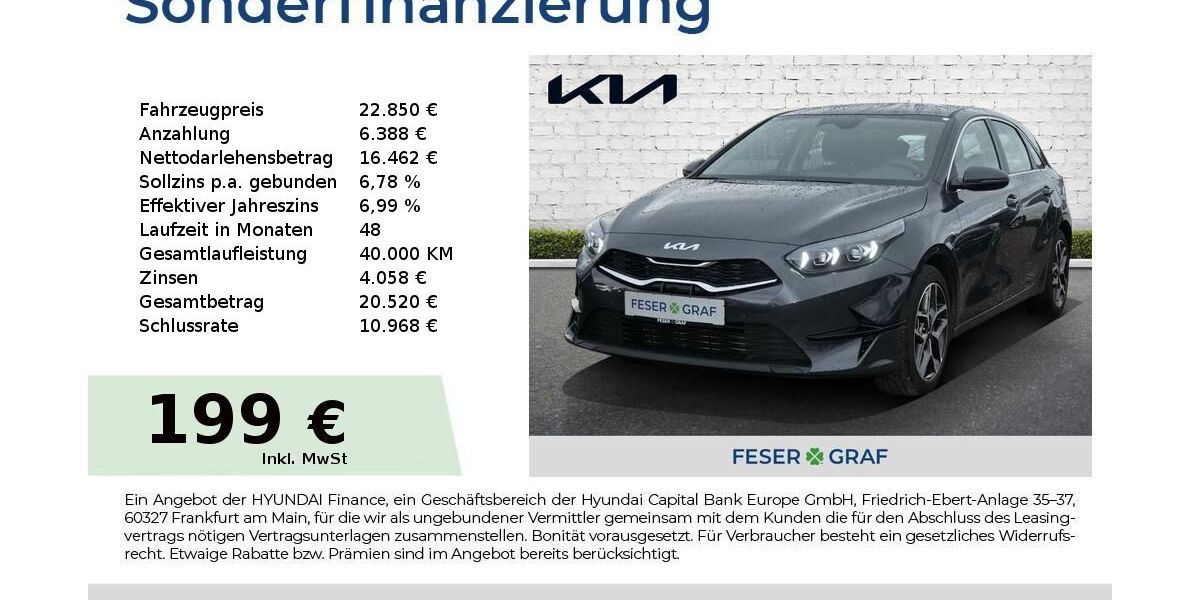 Kia ceed / Ceed 5.341 km 22.850 &euro; Roth 91154