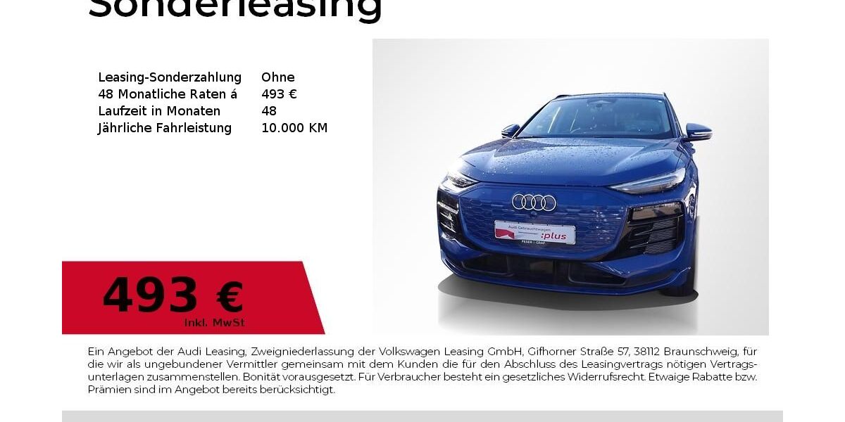 Audi Q6 e-tron 4.680 km 50.980 &euro; Lauf an der Pegnitz 91207