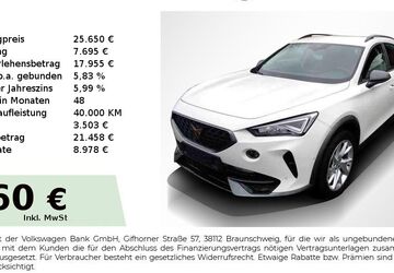 Cupra Formentor 29.950 km 25.650 &euro; Nürnberg 90431