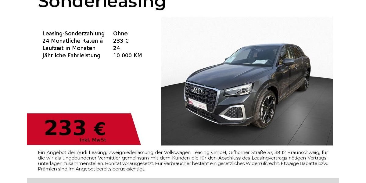 Audi Q2 6.800 km 27.980 &euro; Schwabach 91126