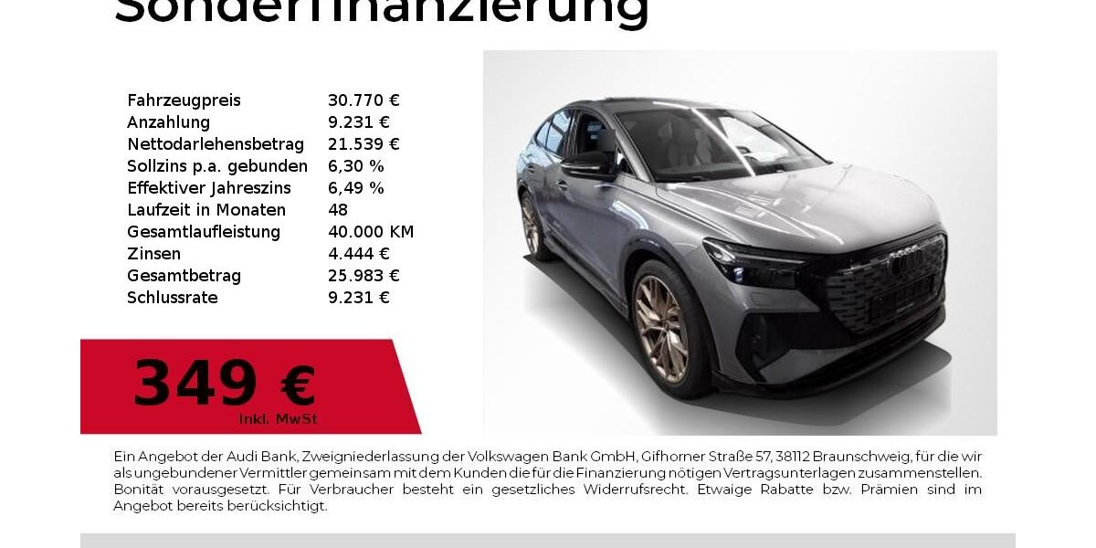 Audi Q4 e-tron 65.800 km 30.770 &euro; Nürnberg 90411