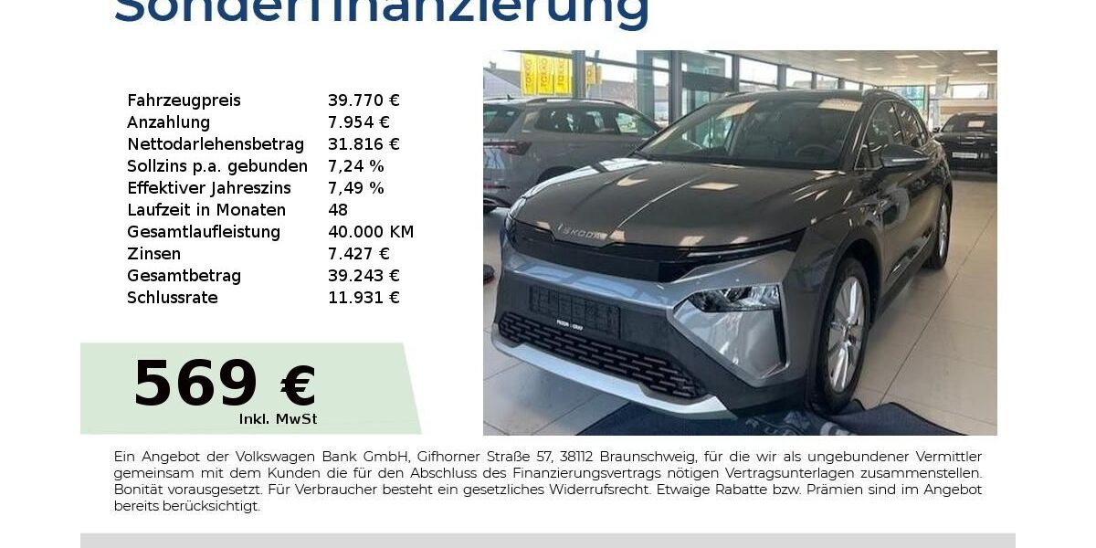 Skoda Elroq 9.900 km 39.770 &euro; Nürnberg 90441
