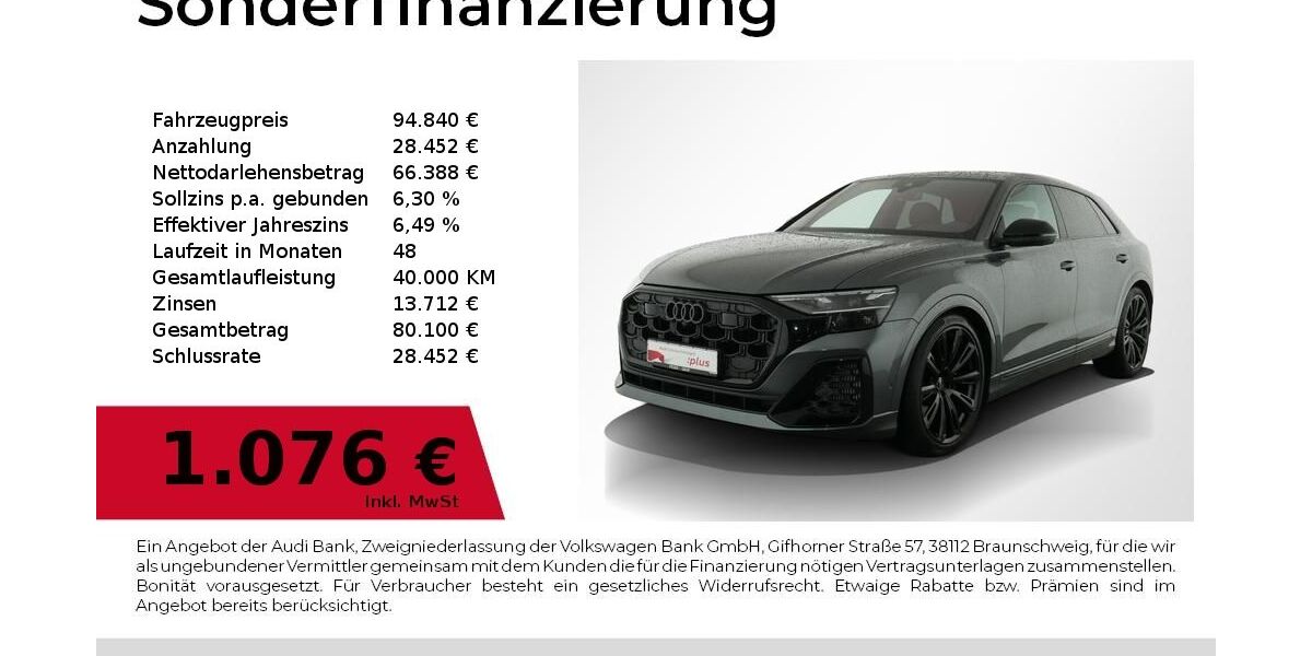 Audi SQ8 24.500 km 92.880 &euro; Nürnberg 90411