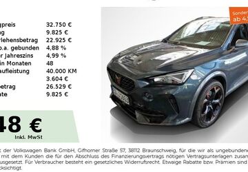 Cupra Formentor 27.950 km 32.750 &euro; Nürnberg 90441
