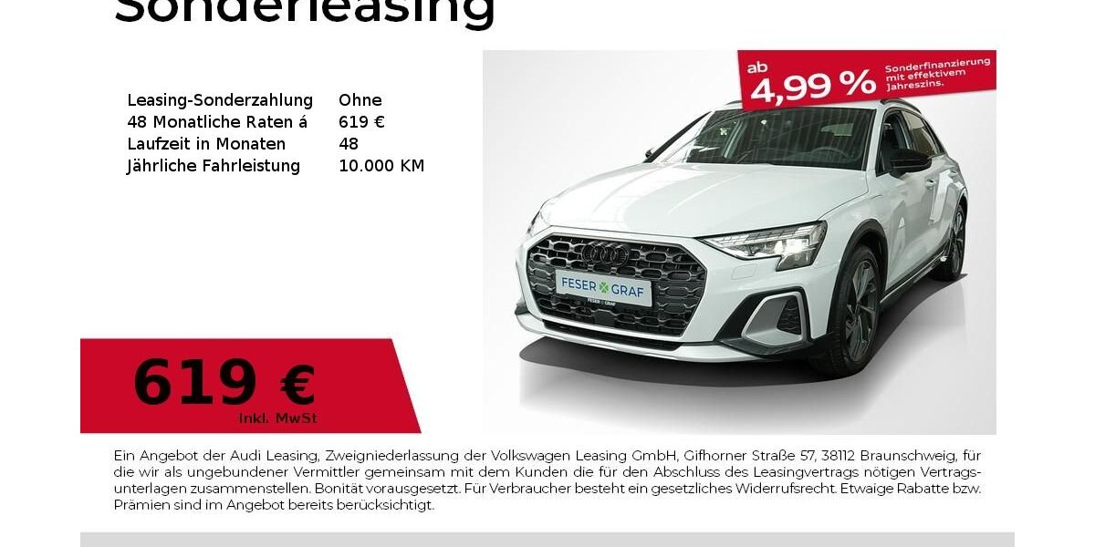 Audi A3 6.500 km 47.480 &euro; Fürth 90763