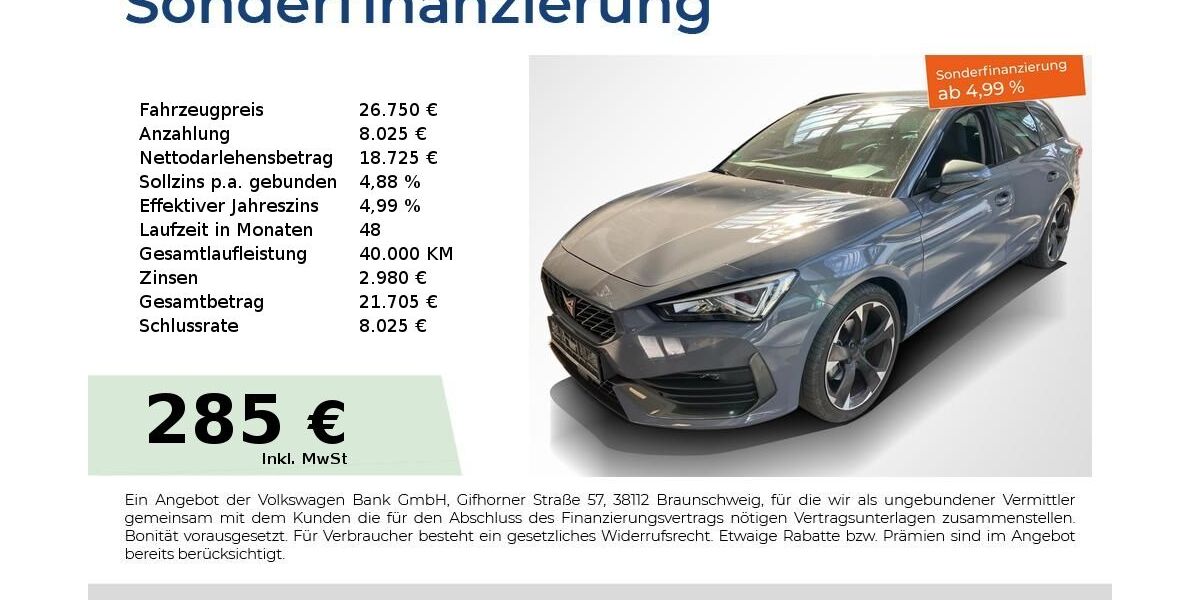 Cupra Leon 30.150 km 26.750 &euro; Nürnberg 90441