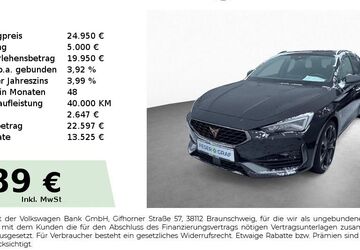 Cupra Leon 65.000 km 24.950 &euro; Schwabach 91126