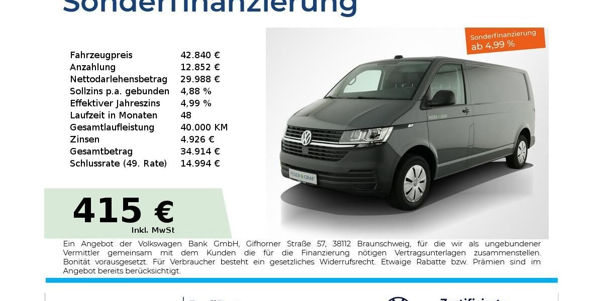 VW T6 andere 14.550 km 40.936 &euro; Nürnberg 90441