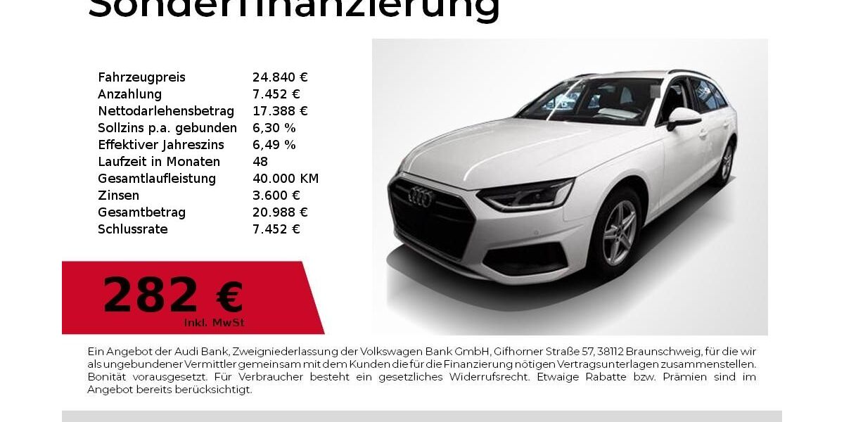 Audi A4 62.700 km 24.840 &euro; Nürnberg 90411