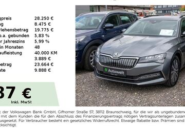 Skoda Superb 34.950 km 28.250 &euro; Nürnberg 90431