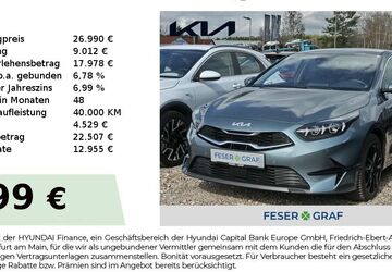 Kia ceed / Ceed 19.502 km 26.890 &euro; Roth 91154
