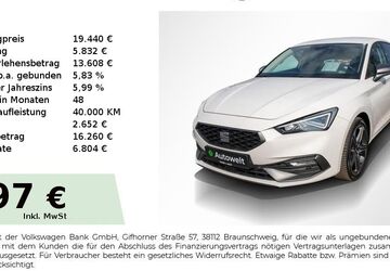 Seat Leon 102.750 km 18.940 &euro; Nürnberg 90431