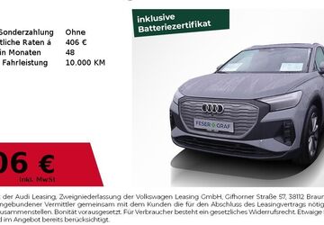 Audi Q4 e-tron 8.117 km 42.940 &euro; Erlangen 91058