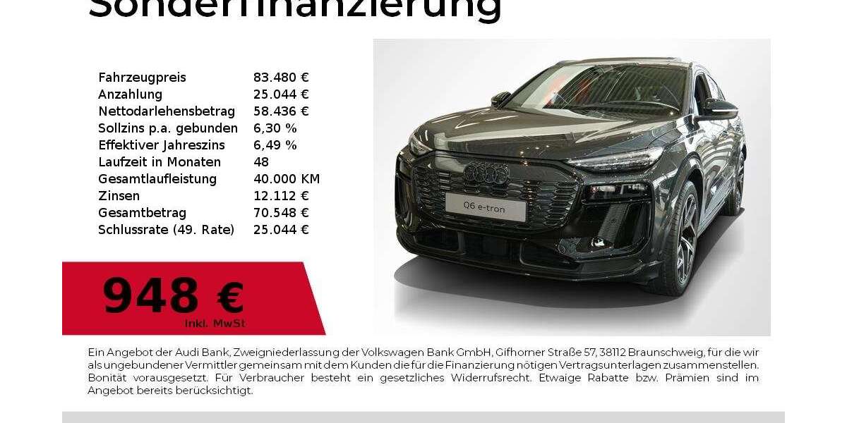 Audi e-tron 3.000 km 83.480 &euro; Nürnberg 90411