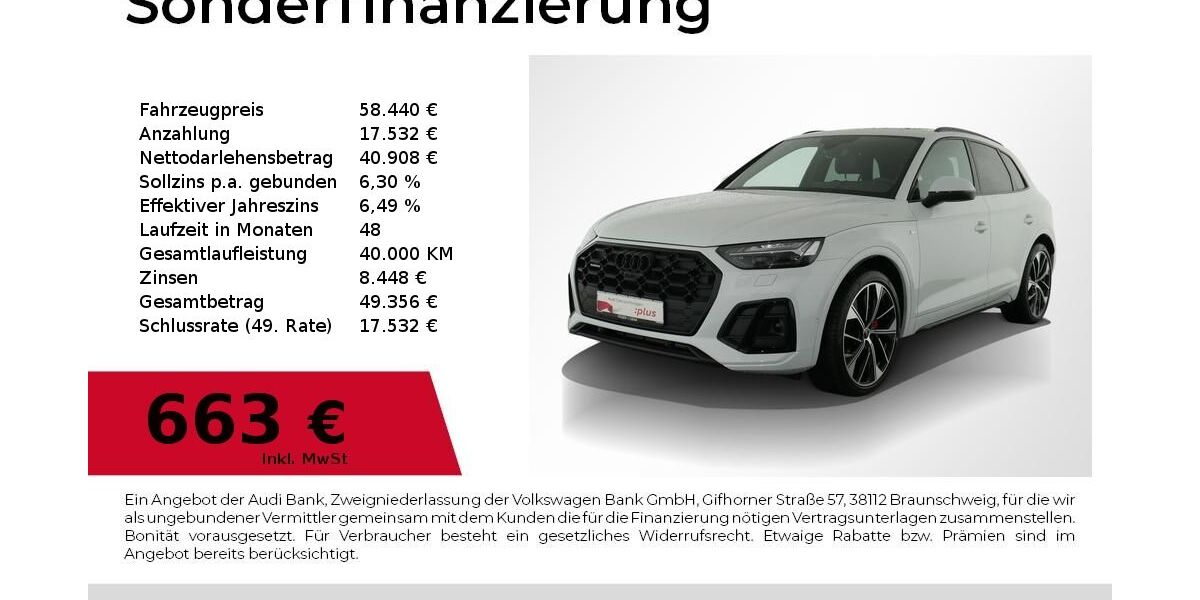 Audi Q5 7.950 km 54.840 &euro; Nürnberg 90411
