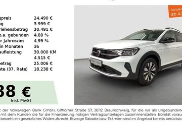 VW Taigo 1.191 km 23.710 &euro; Fürth 90763
