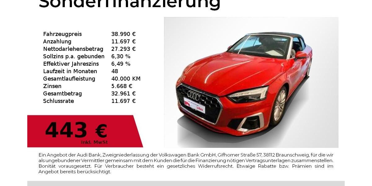 Audi A5 48.200 km 38.990 &euro; Nürnberg 90411