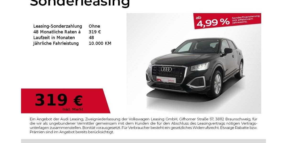 Audi Q2 22.652 km 33.990 &euro; Nürnberg 90441