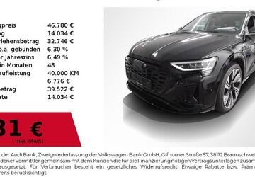 Audi Q8 e-tron 48.300 km 46.780 &euro; Nürnberg 90411